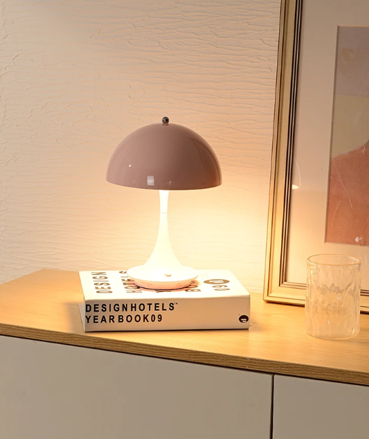 Modern Mushroom Table Lamp - Elegant Bedside Lamp - Living Room Lighting - Image 5