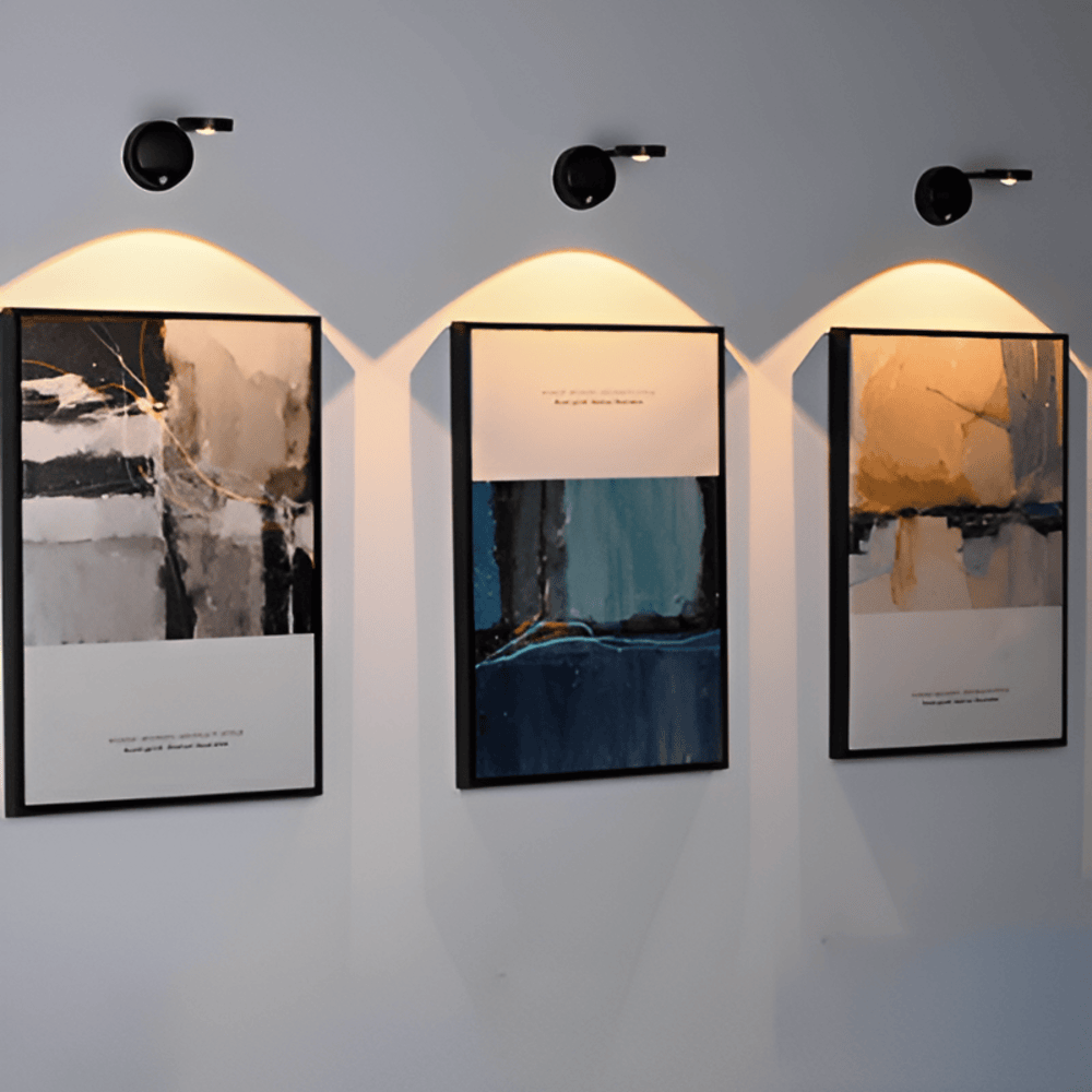 Modern Rechargeable LED Wall Lamp - Minimalist Design - Wireless Motion Sensor Light - Image 1