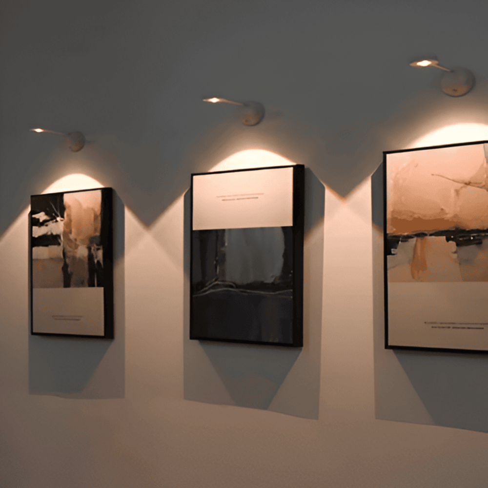 Modern Rechargeable LED Wall Lamp - Minimalist Design - Wireless Motion Sensor Light - Image 2