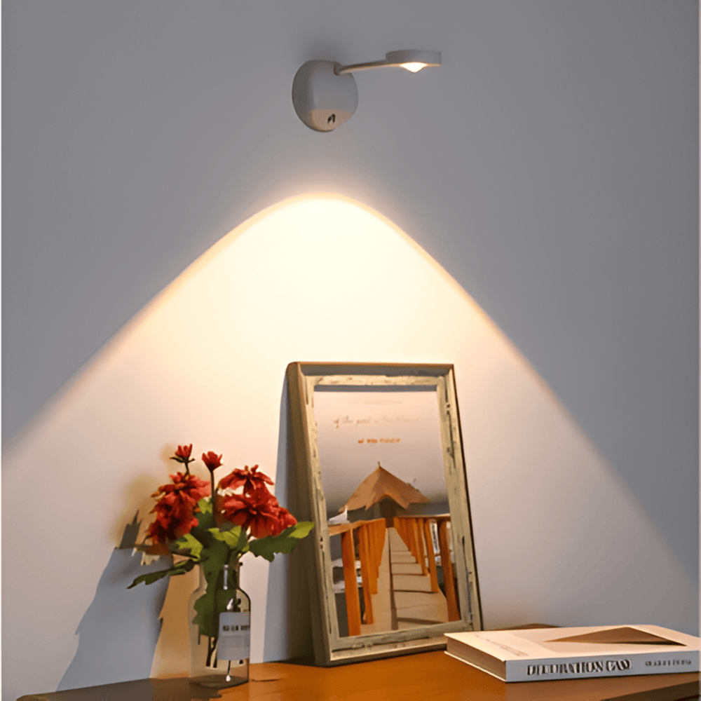 Modern Rechargeable LED Wall Lamp - Minimalist Design - Wireless Motion Sensor Light - Image 3