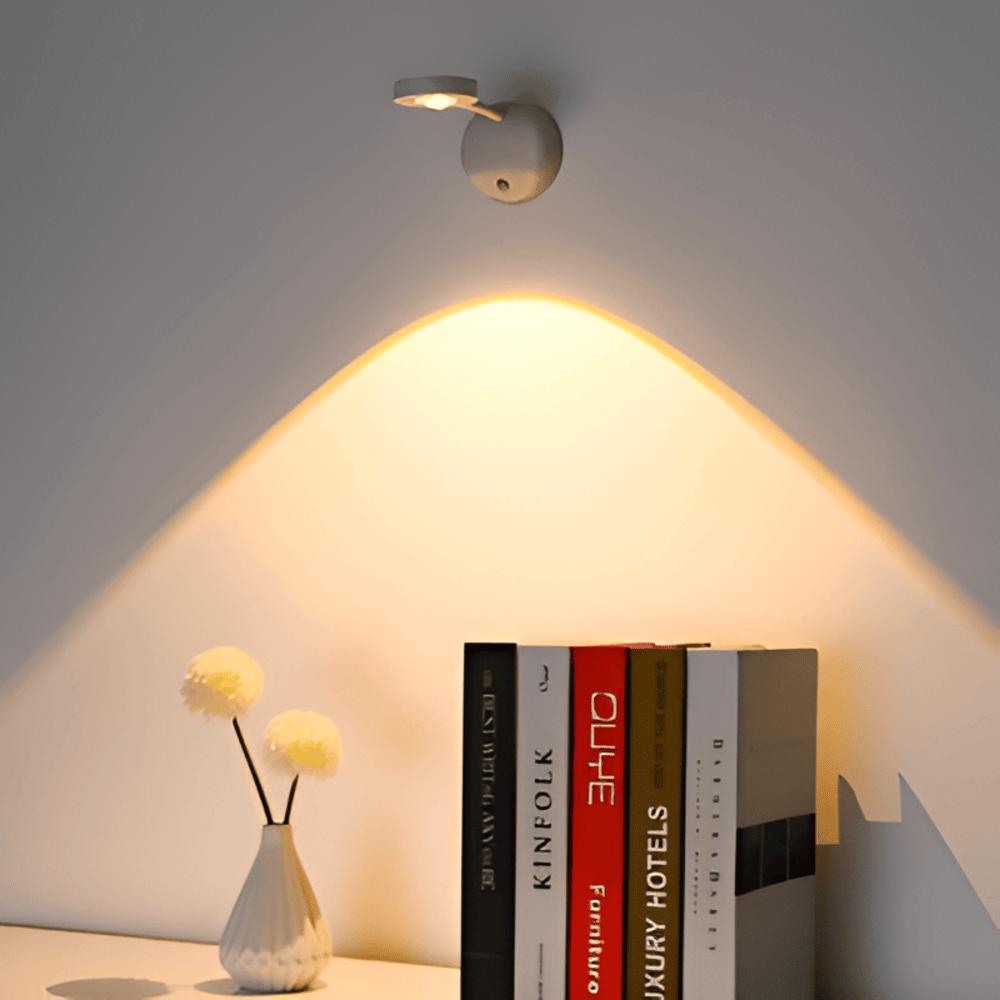 Modern Rechargeable LED Wall Lamp - Minimalist Design - Wireless Motion Sensor Light - Image 4