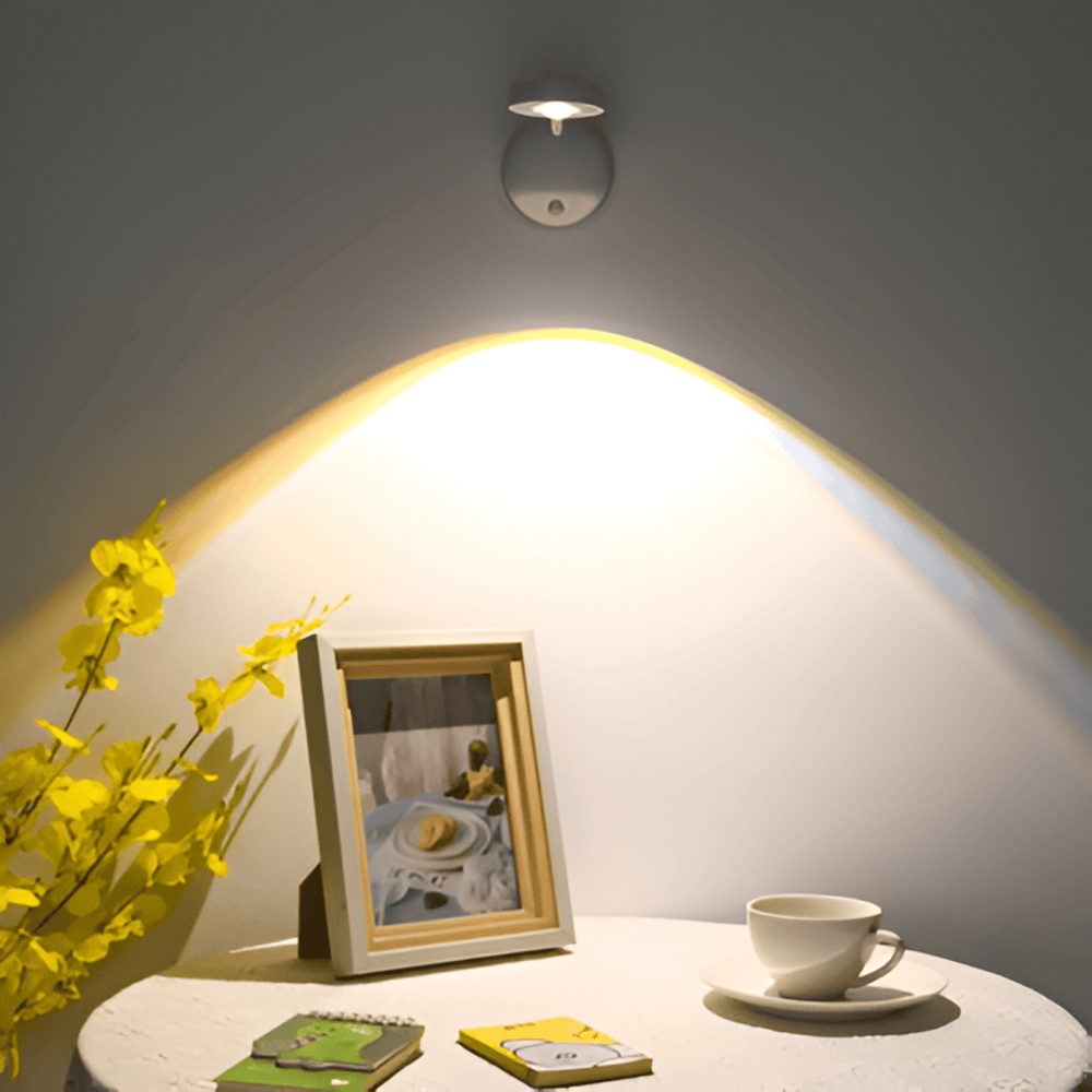 Modern Rechargeable LED Wall Lamp - Minimalist Design - Wireless Motion Sensor Light - Image 5