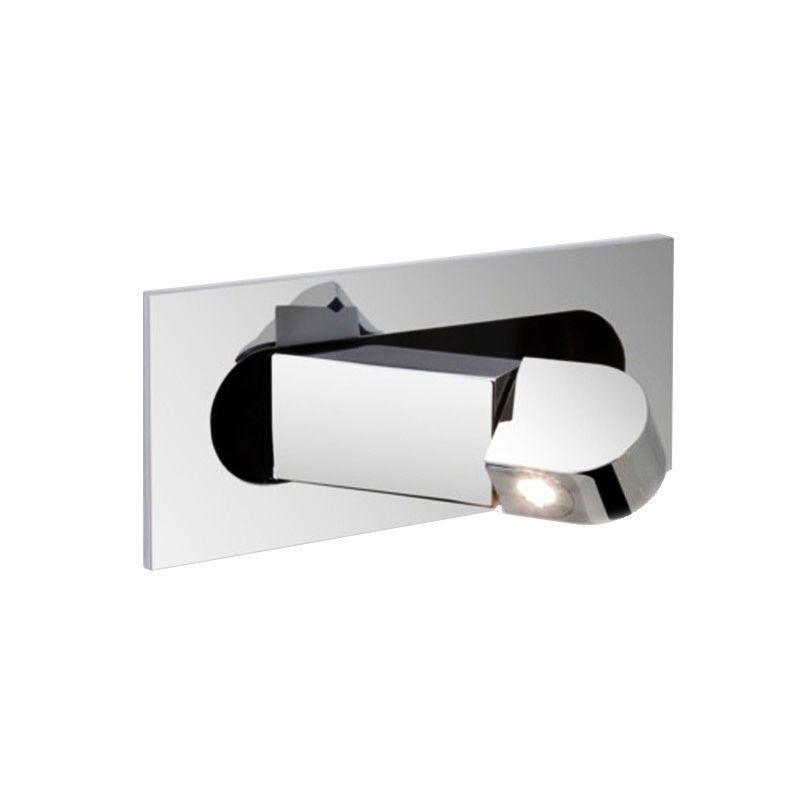 Modern Rectangular Aluminum Adjustable LED Wall Sconce - Recessed 1-Light - Image 10