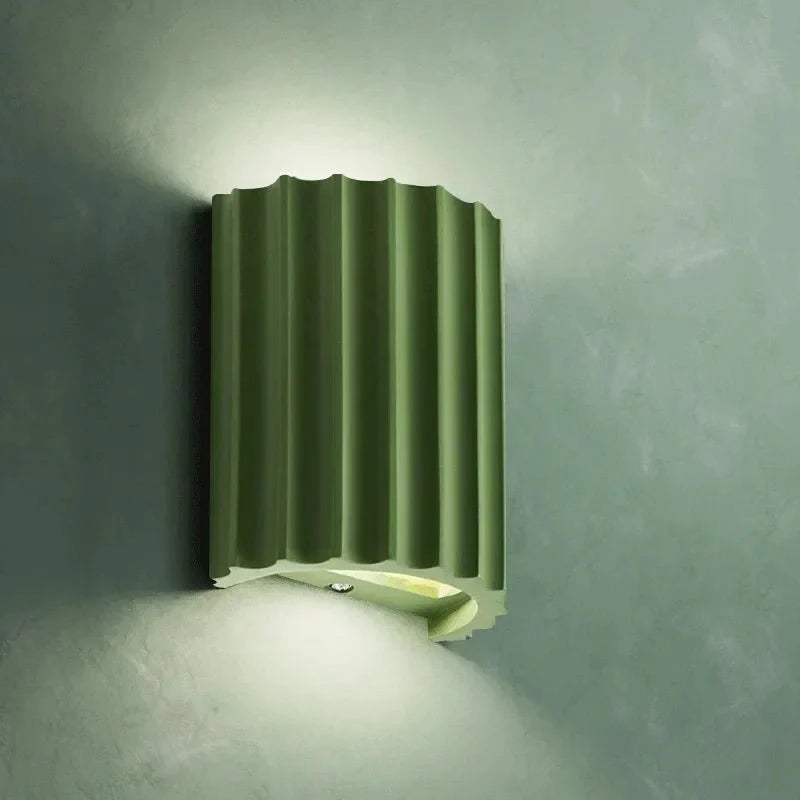 Modern Resin Wall Sconce - Minimalist LED Lighting - Nordic Style - Image 5