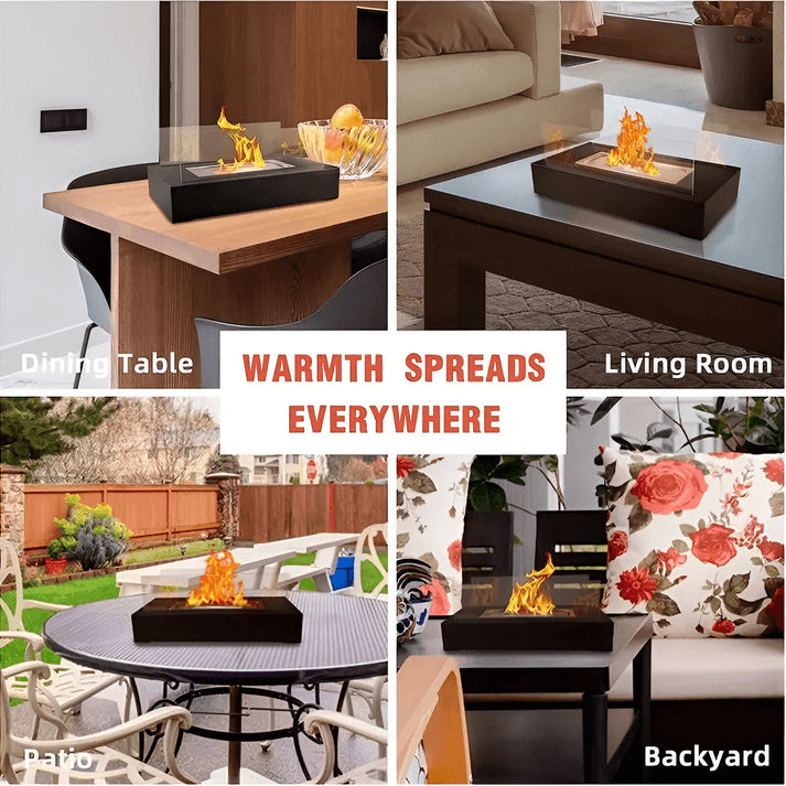 Modern Tabletop Bioethanol Fireplace