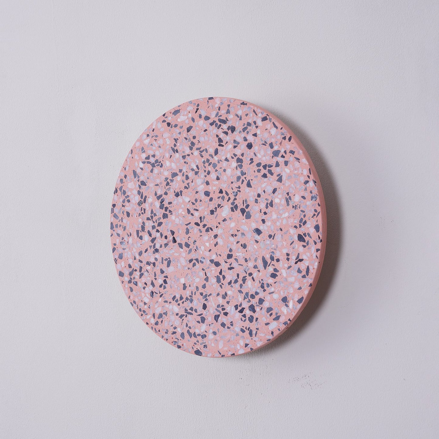 Modern Terrazzo Wall Sconce - Round LED Light - Stylish Interior Lighting - Image 3