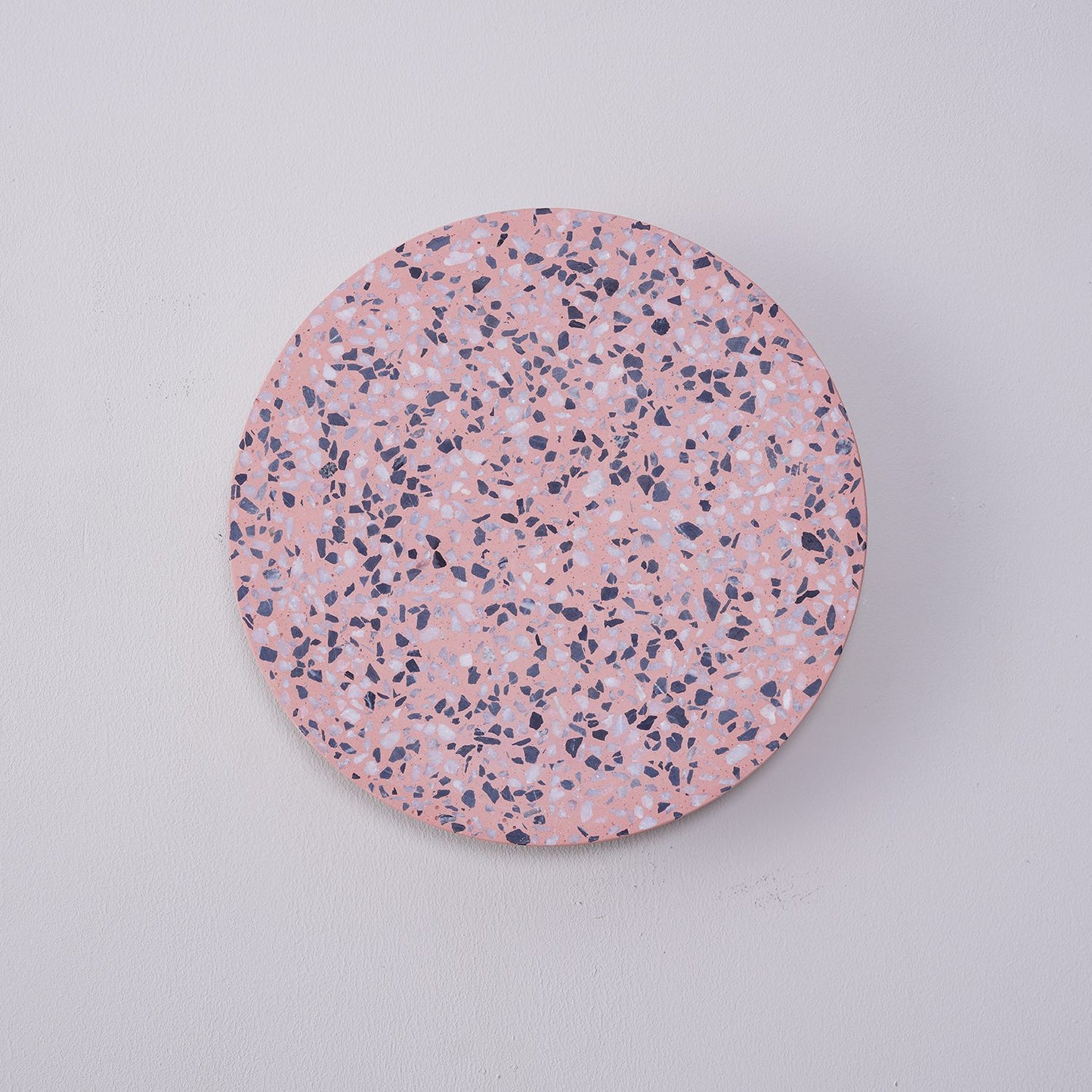Modern Terrazzo Wall Sconce - Round LED Light - Stylish Interior Lighting - Image 5