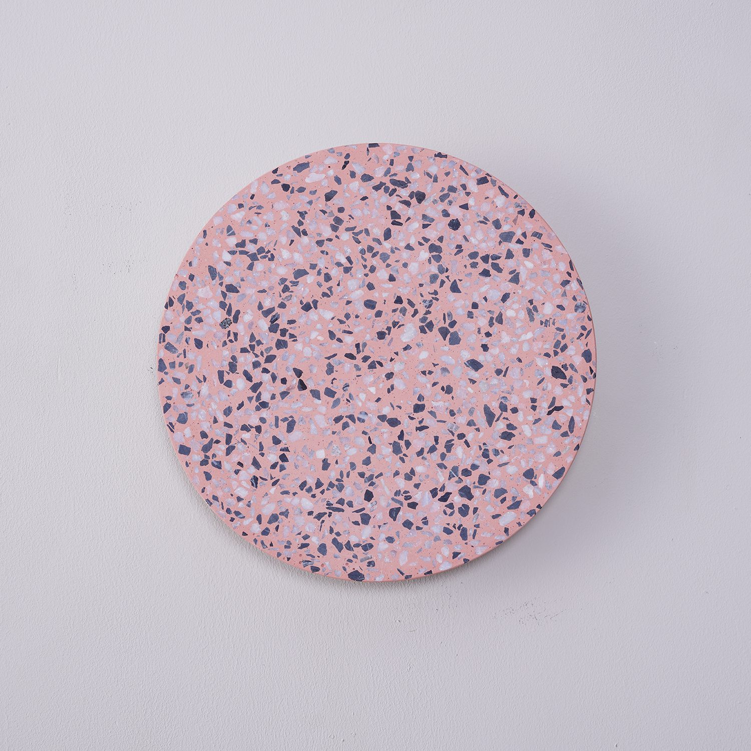 Modern Terrazzo Wall Sconce - Round LED Light - Stylish Interior Lighting - Image 5