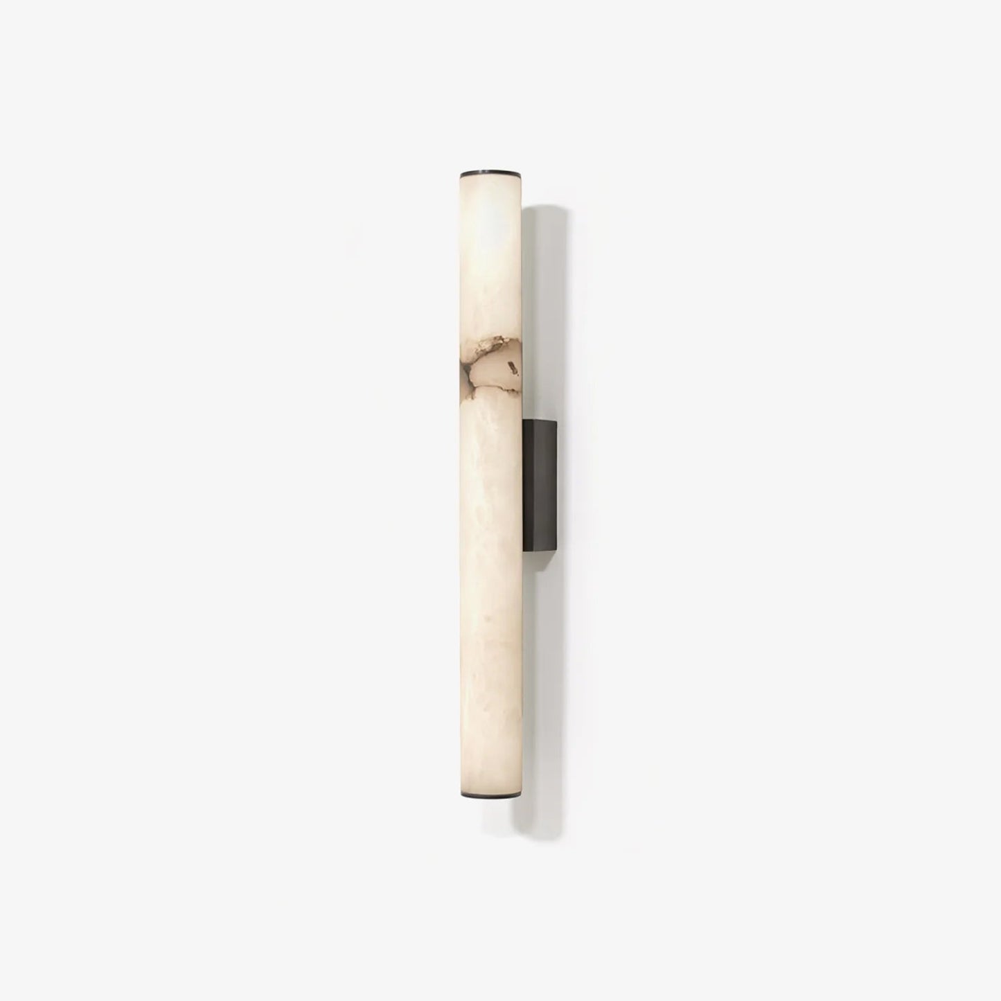 Modern Wall Sconce - Marble Finish - Copper Accent Lighting - Minimalist Style - Image 2