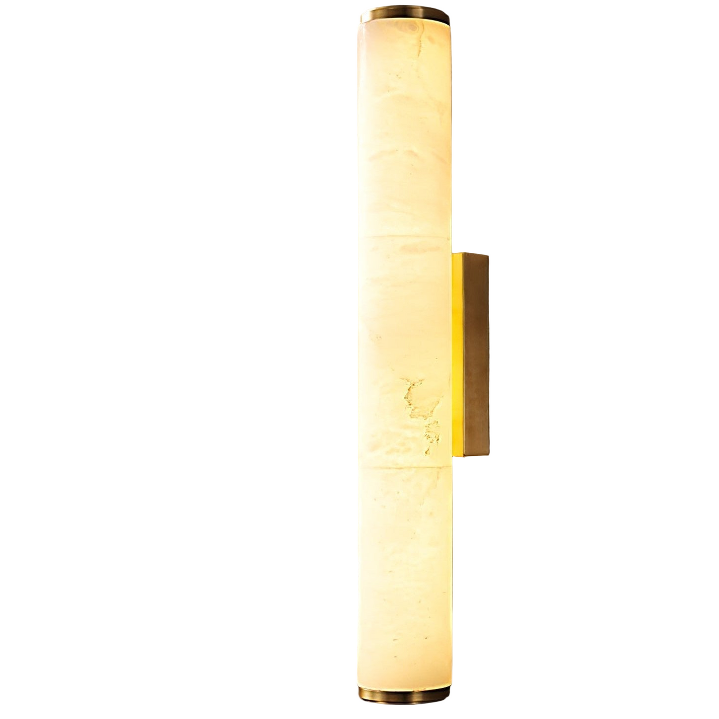 Modern Wall Sconce - Marble Finish - Copper Accent Lighting - Minimalist Style - Image 7