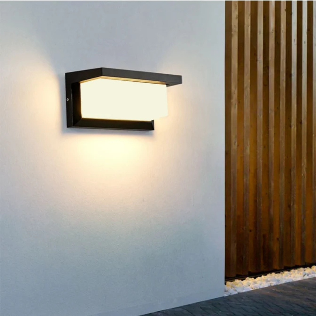 Motion Sensor Outdoor Wall Light - Energy Efficient - Modern Style - Plastic LED Lamp - Image 4