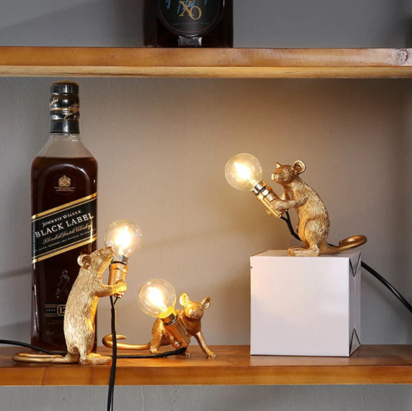 Mouse Table Lamp - Playful Design
