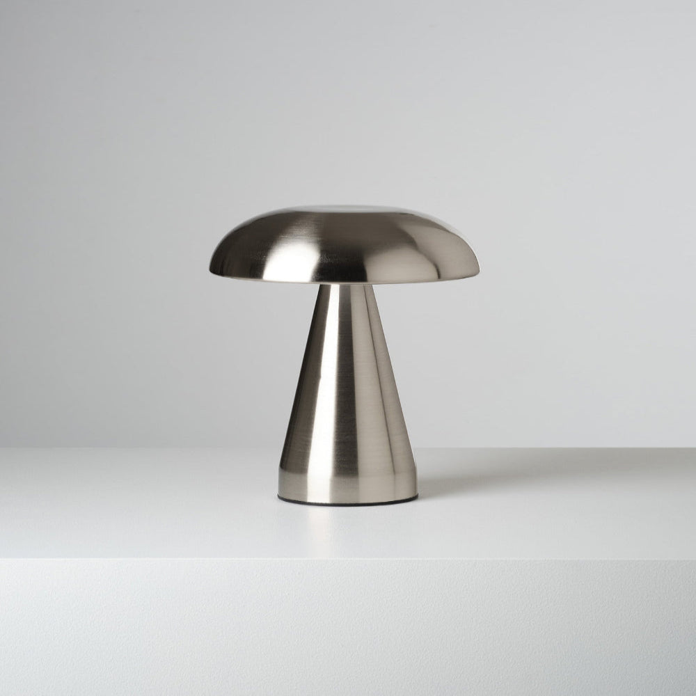 Mushroom Metal Table Lamp - Vintage Style USB Desk Light - Bedside Lamp - Image 1