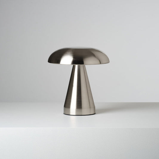 Mushroom Metal Table Lamp - Vintage Style USB Desk Light - Bedside Lamp - Image 1
