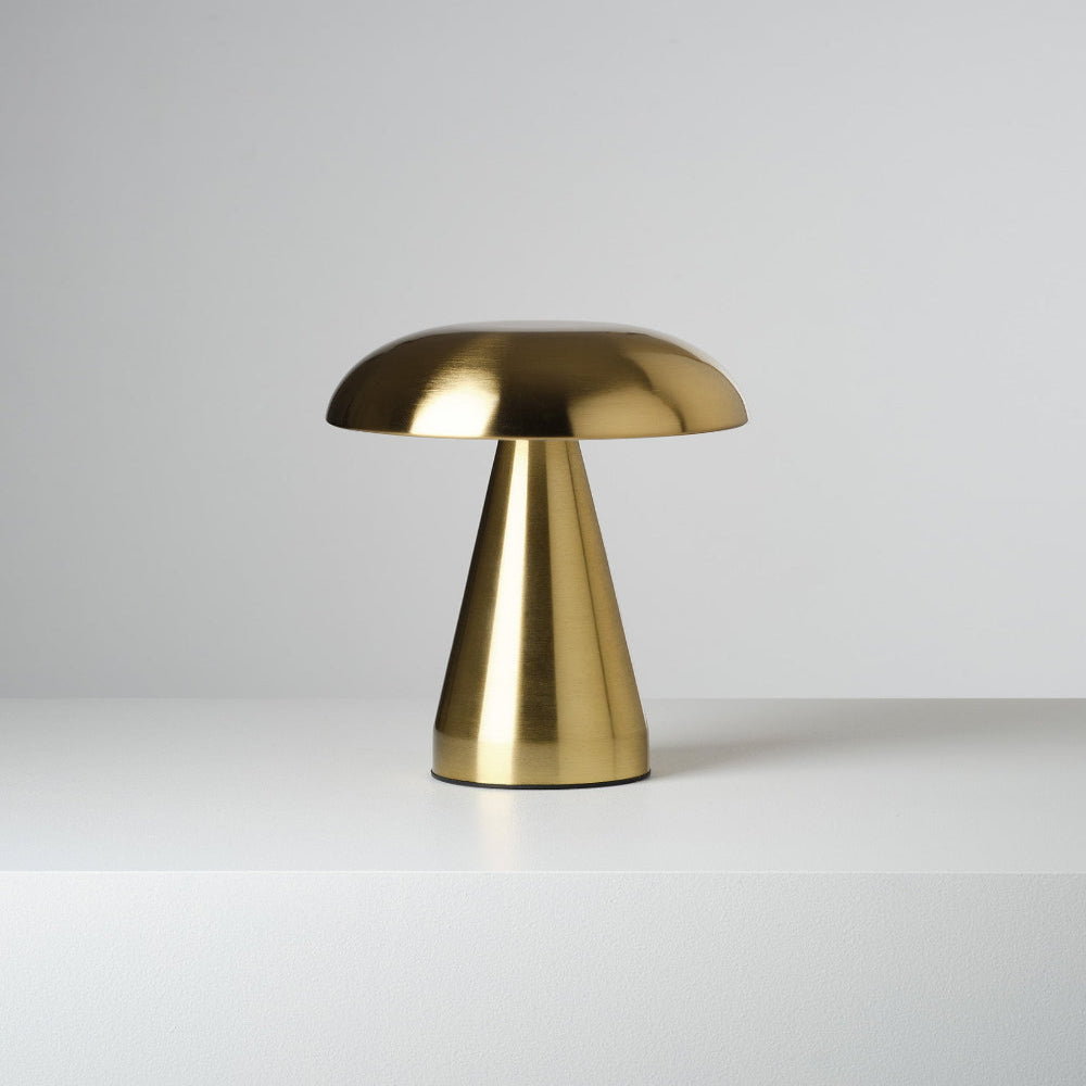Mushroom Metal Table Lamp - Vintage Style USB Desk Light - Bedside Lamp - Image 7