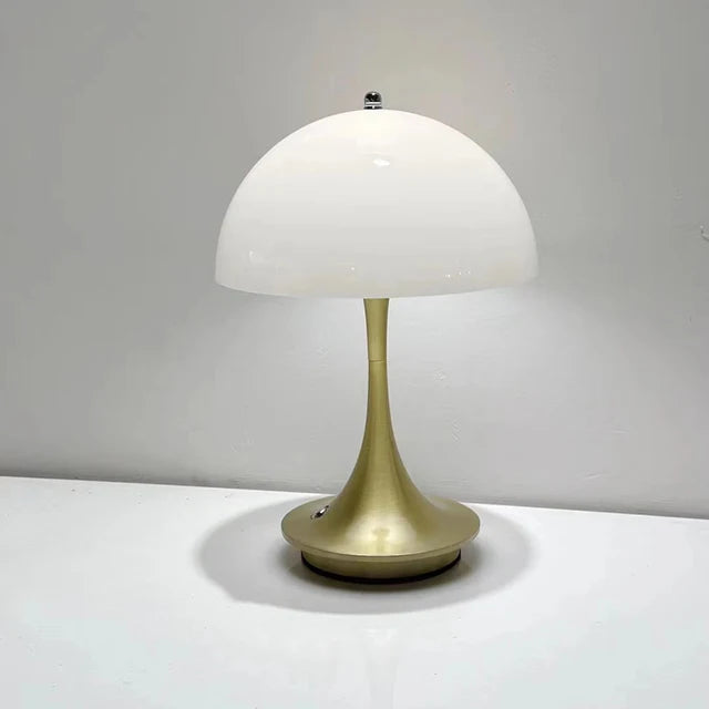 Mushroom Table Lamp - Wireless Rechargeable LED - Modern Bedside Light - Image 10