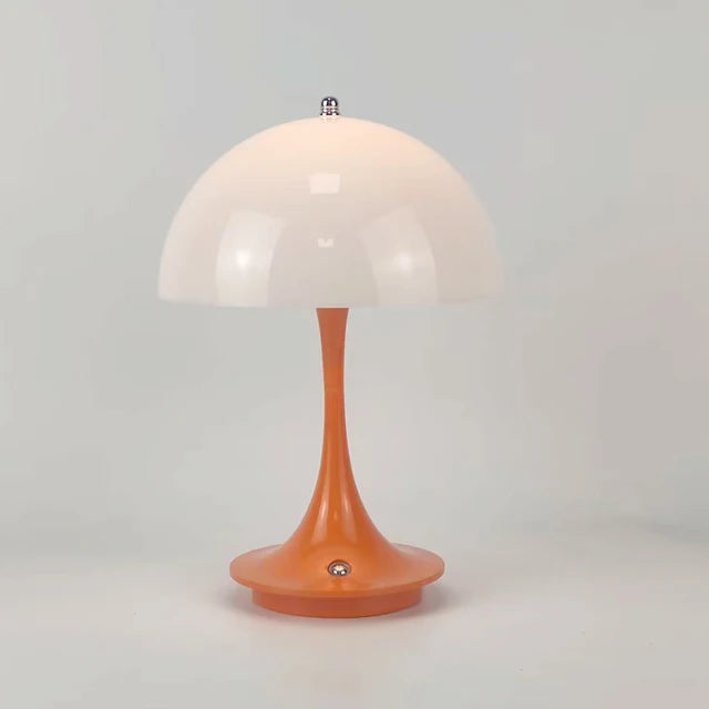 Mushroom Table Lamp - Wireless Rechargeable LED - Modern Bedside Light - Image 8