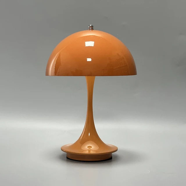 Mushroom Table Lamp - Wireless Rechargeable LED - Modern Bedside Light - Image 9