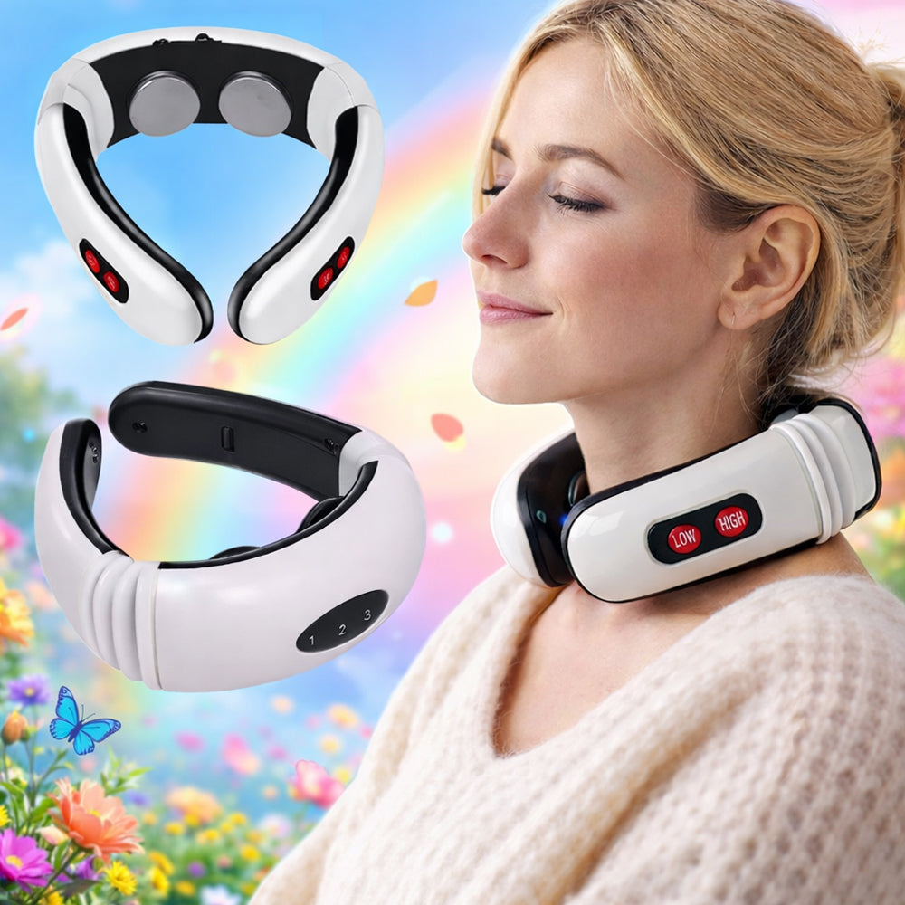 Neck Massager with Pulse - 6 Modes/16 Intensity Levels