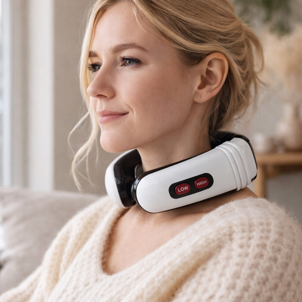 Neck Massager with Pulse - 6 Modes/16 Intensity Levels