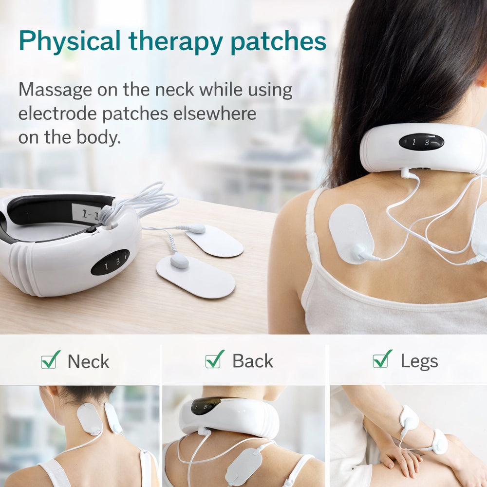 Neck Massager with Pulse - 6 Modes/16 Intensity Levels