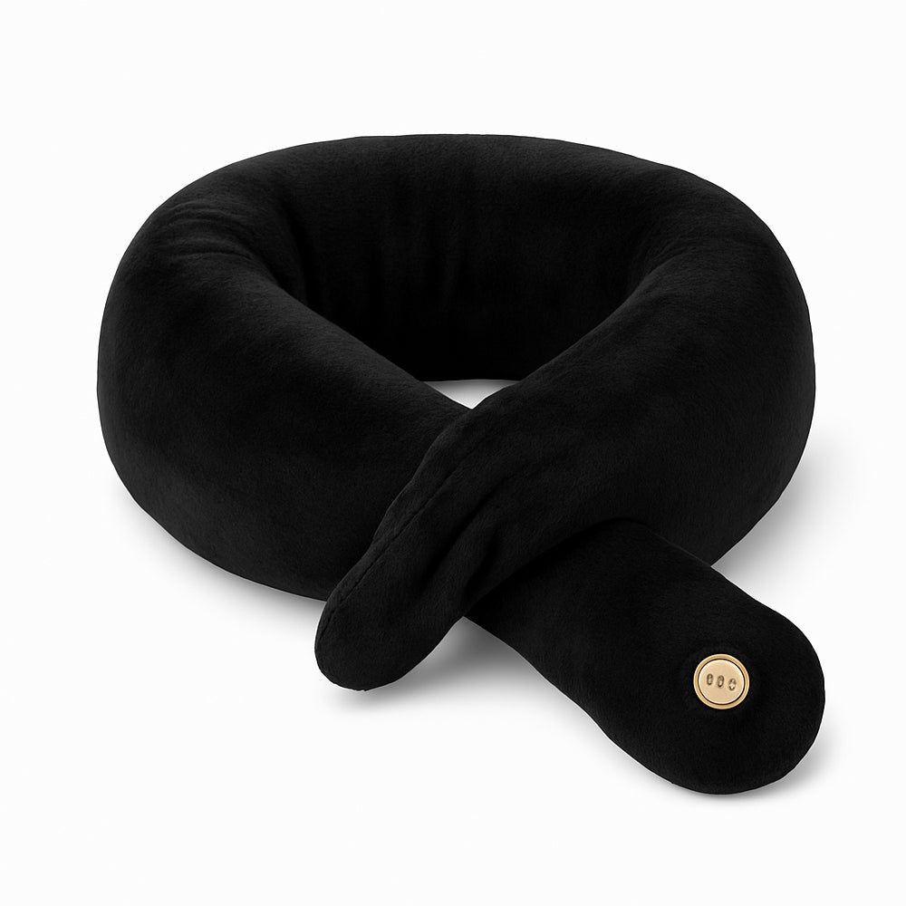 Neck Pillow with Built-In Massage - Perfect for Car Rides, Flights, Etc.