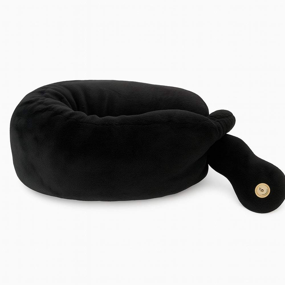 Neck Pillow with Built-In Massage - Perfect for Car Rides, Flights, Etc.