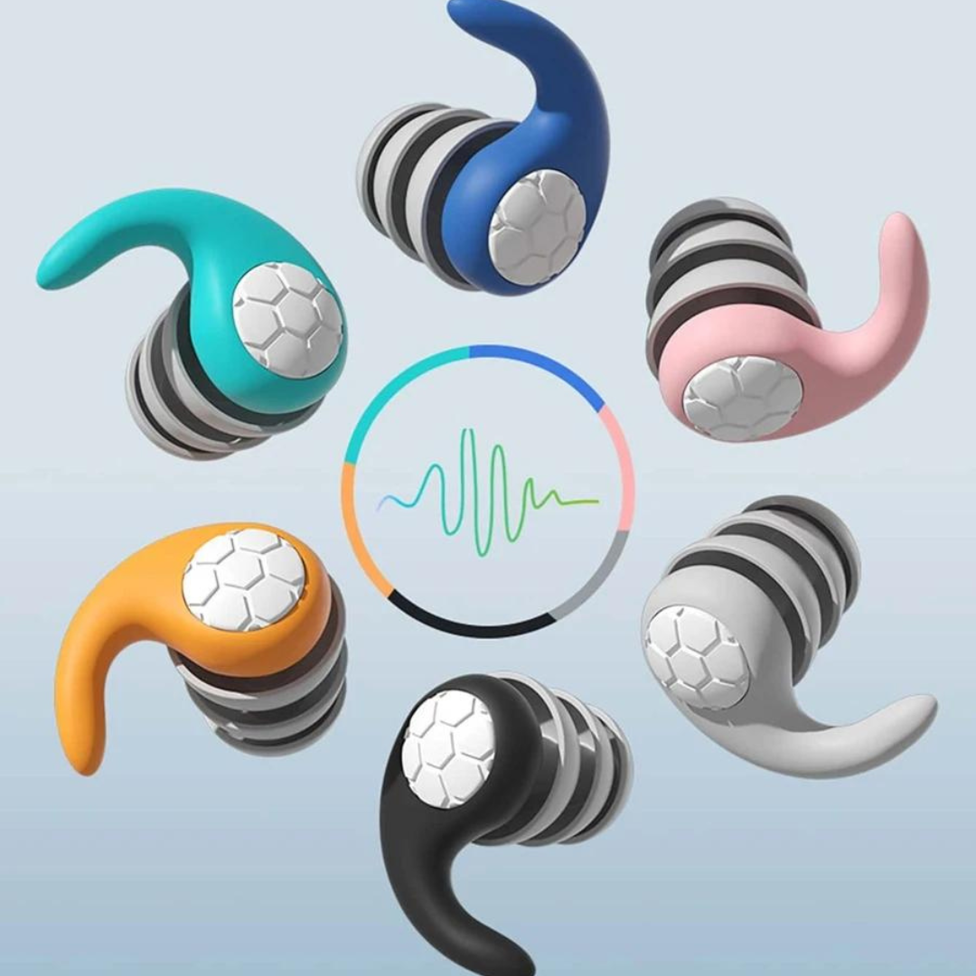 Noise-Reducing Earplugs - Anti-Snoring