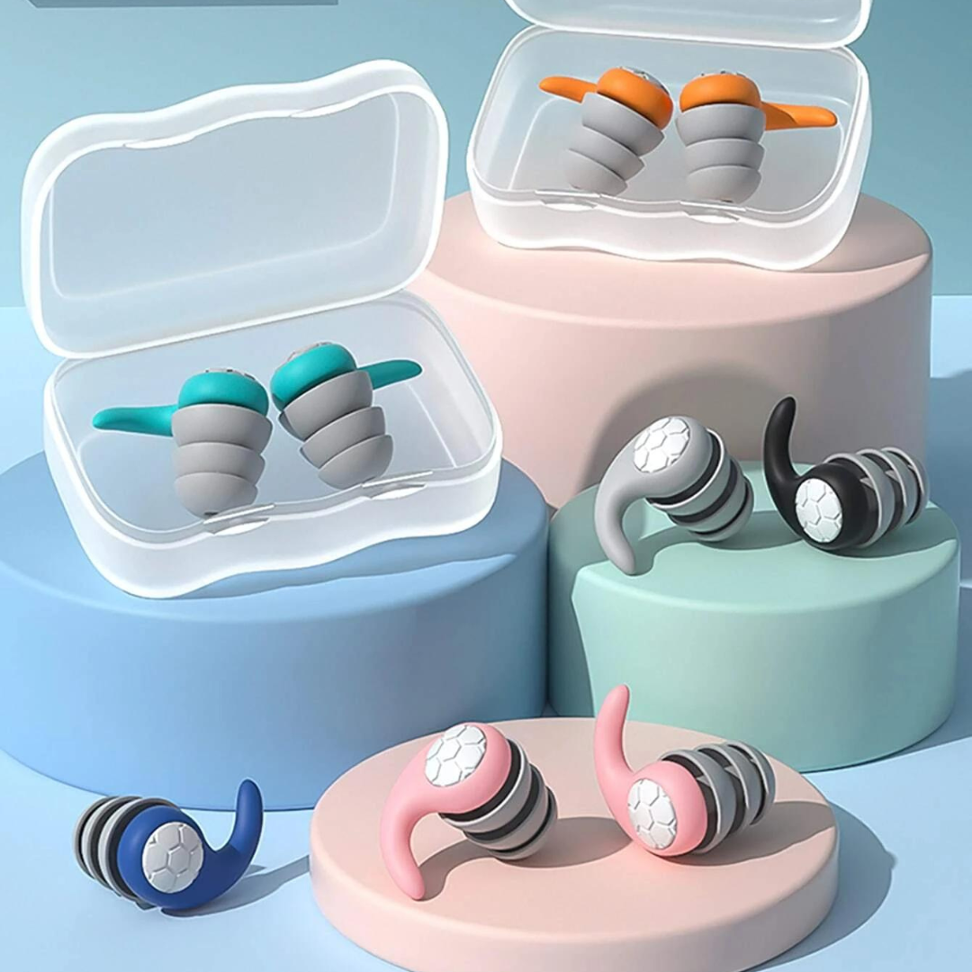 Noise-Reducing Earplugs - Anti-Snoring