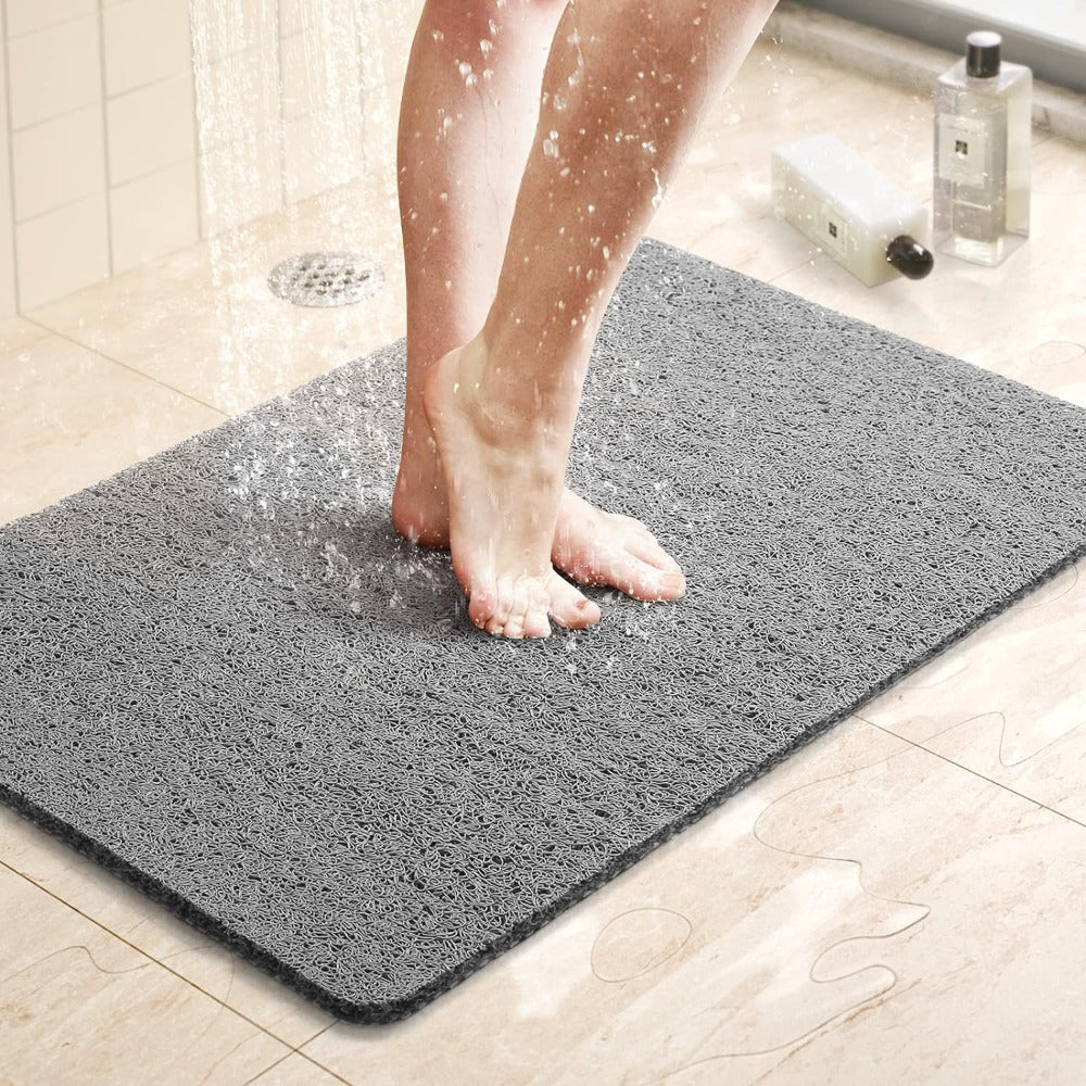 Non-Slip Shower Mat - Soft Texture - Bathroom Rug - Elegant Style - Image 1