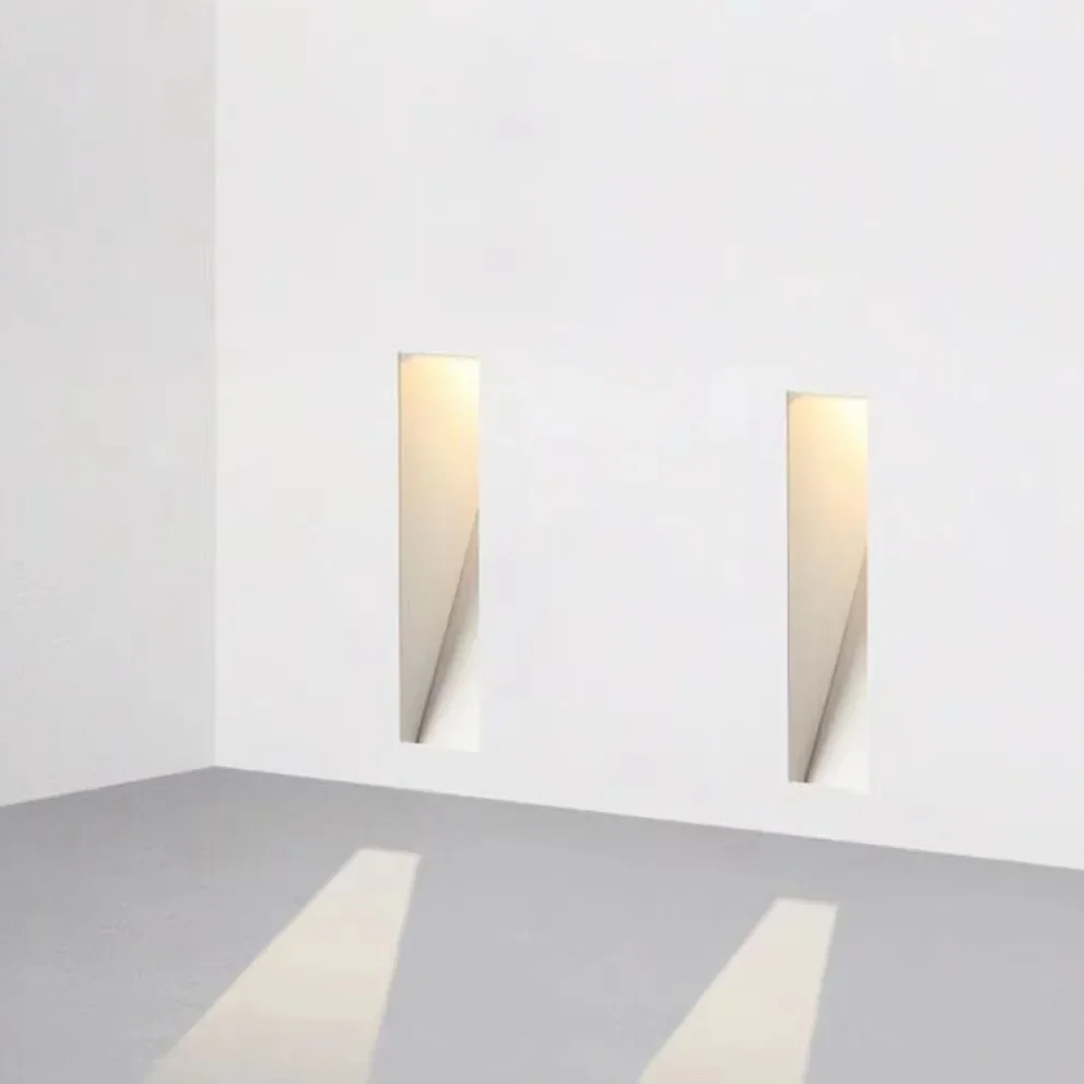 Nordic Style LED Wall Light - Stainless Steel - Modern Stair Lighting - Image 5