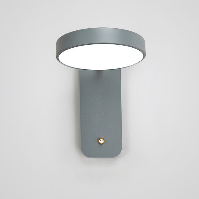 Nordic Style Wall Light with Rubberwood Accent - LED Reading Light with Switch - Image 4