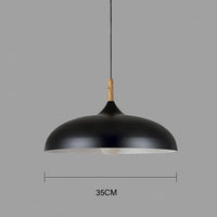 NordicOak Loft LED Oak Pendant Light – Scandinavian Design