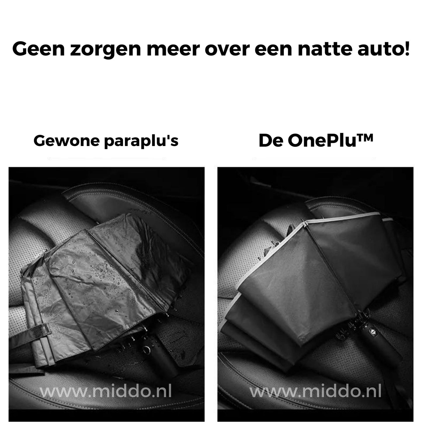 OnePlu | Automatic Windproof Umbrella with Reflective Edge