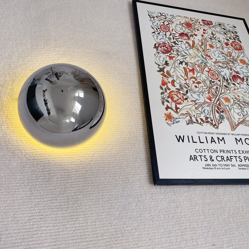 Orb Wall Lamp - Modern Wall Sconce - Bedroom Lighting - Medieval Style - Image 4