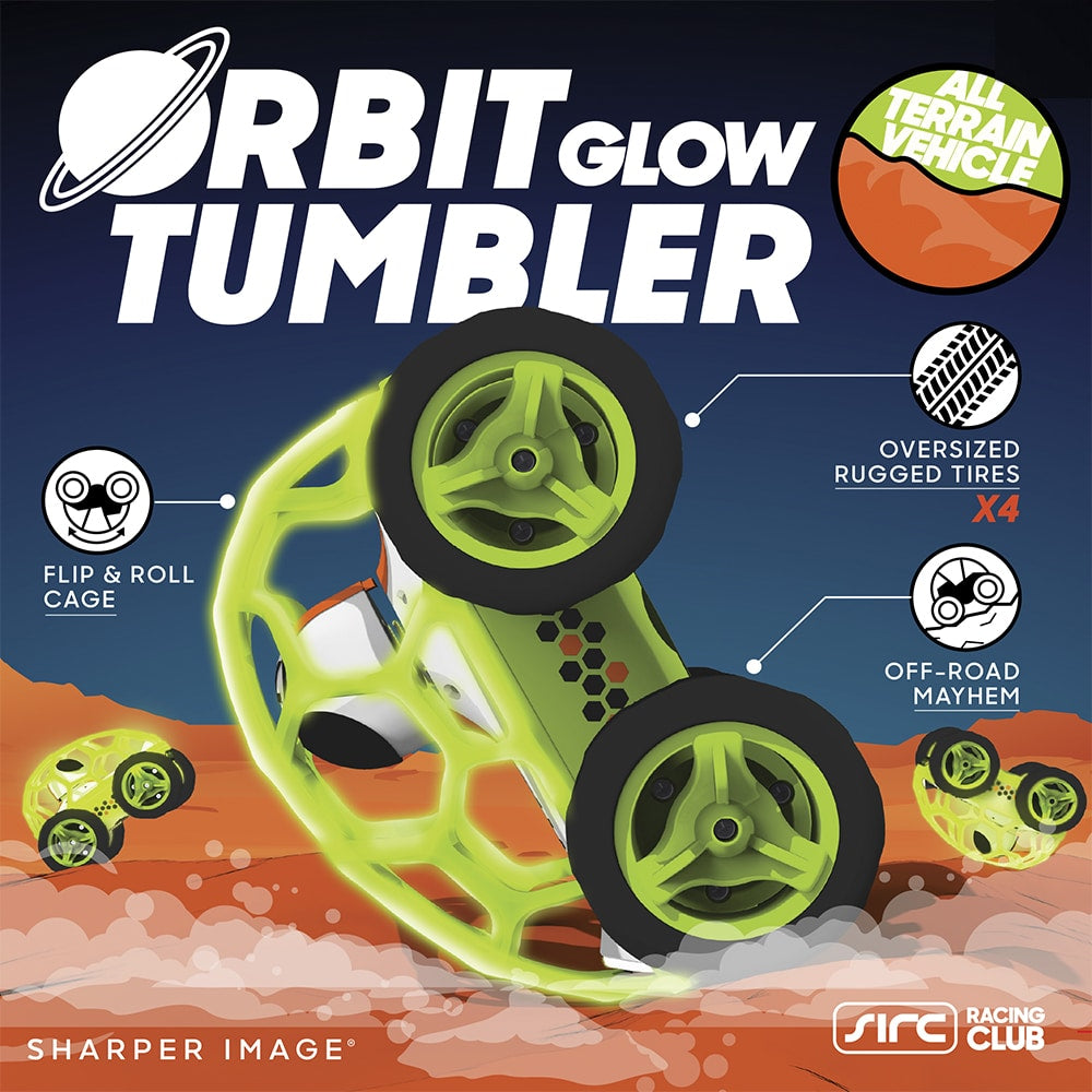 Orbit Tumbler - Remote-Controlled Stunt Car with LED Lights
