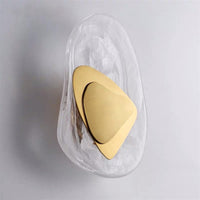 Organic Glass Wall Sconce - Nordic Style Modern Lighting Fixture