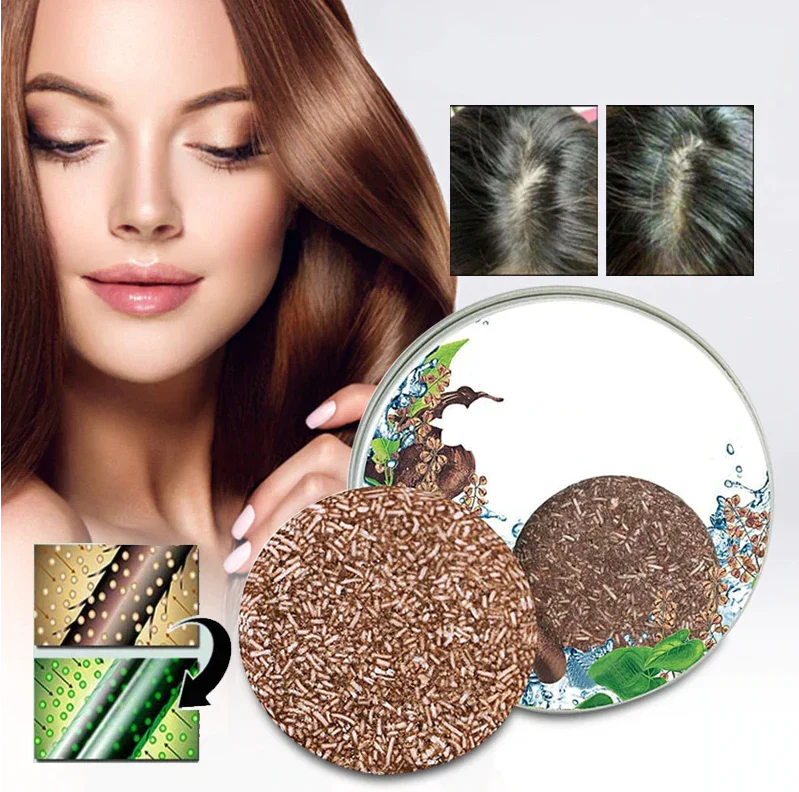 Organic Hair Darkening Shampoo Bar