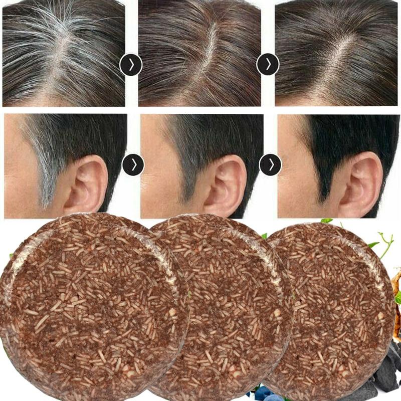 Organic Hair Darkening Shampoo Bar