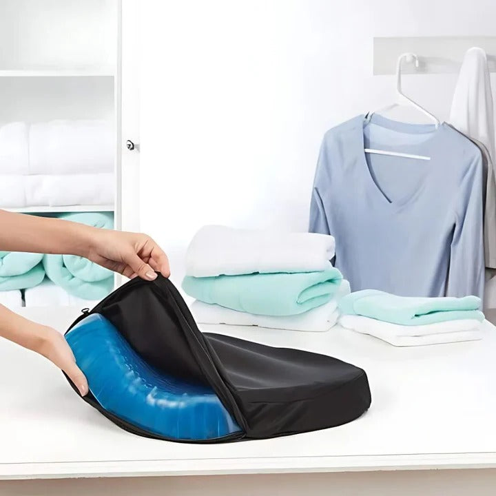 Orthopedic Gel Seat Cushion for Tailbone & Lower Back Support