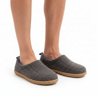 Orthopedic Unisex Indoor Slippers – Hard Sole & Fleece Support