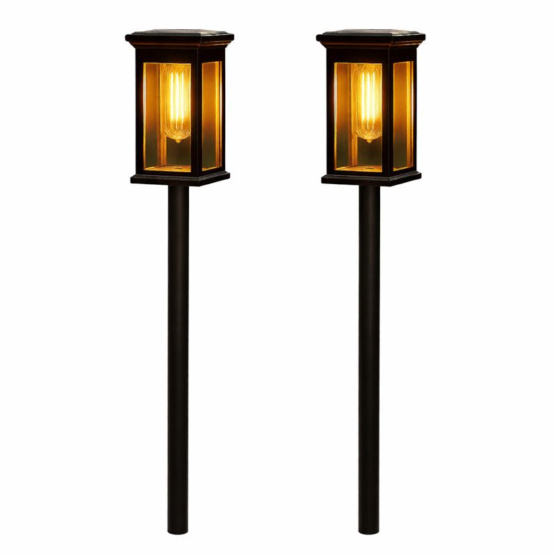 Outdoor ABS Solar LED Path Light Lantern
