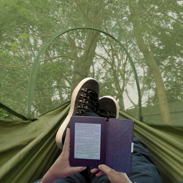 Outdoor Camping Hammock with Integrated Mosquito Net