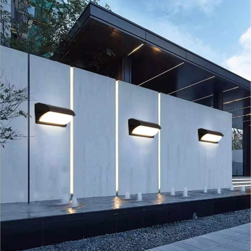 Outdoor Wall Lamp - Motion Sensor - Modern Style - Aluminium - Image 4