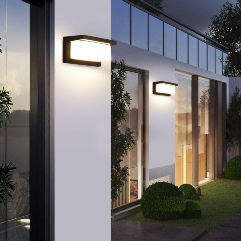 Outdoor Wall Lamp - Motion Sensor - Modern Style - Aluminium - Image 5