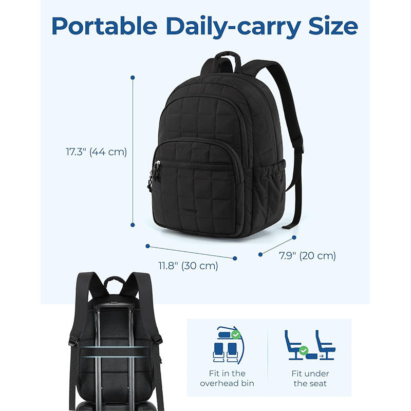 Padded Laptop Backpack with Multiple Compartments