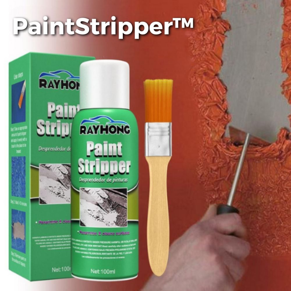 Paint Remover | Removes Old Paint in 10 Minutes | For Wood, Metal & Cars | PaintStripper