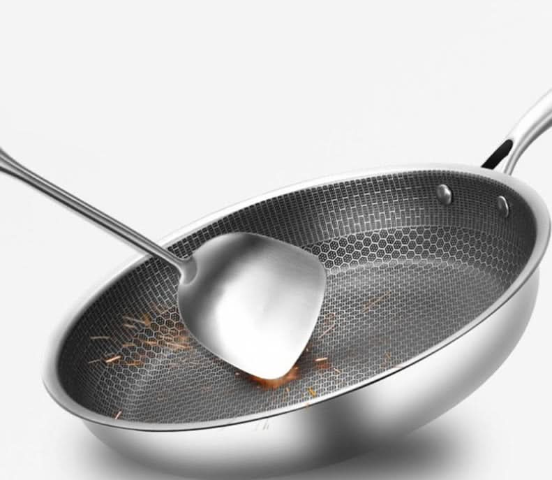 PanPro 30cm Stainless Steel Non-Stick Frying Pan