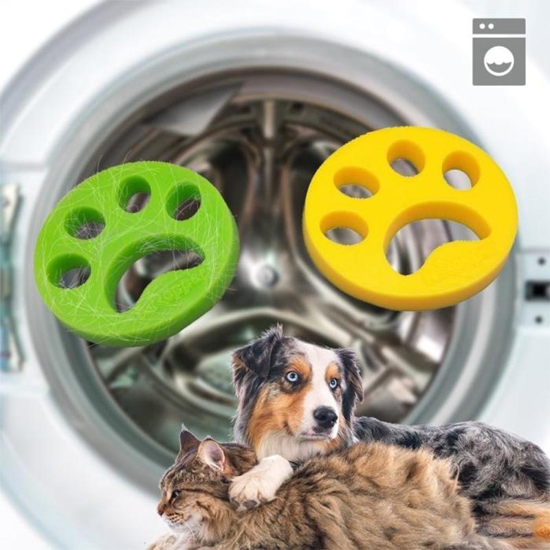 Paw-Shaped Washing Machine Hair Remover