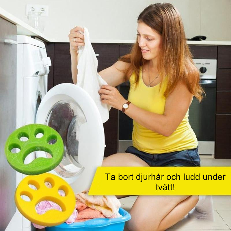 Paw-Shaped Washing Machine Hair Remover